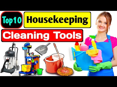 10 Housekeeping Cleaning Tools Name List