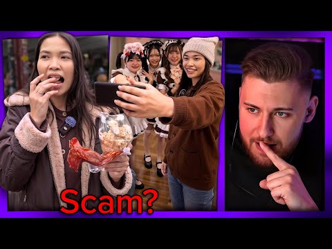 Sie testet Touristen Fallen