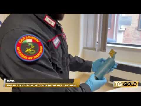 01 01 2026 ROMA: ION BOTNARI UCCISO DA UNA BOMBA CARTA