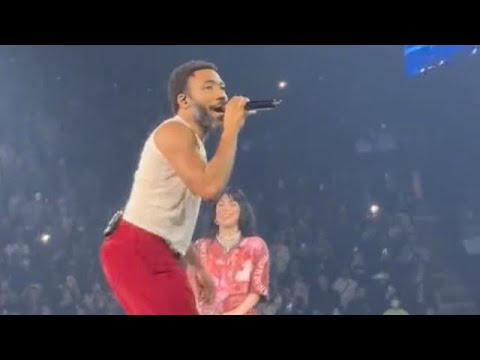 Billie Eilish (w/ Childish Gambino) SURPRISE at the Kia Forum December 16