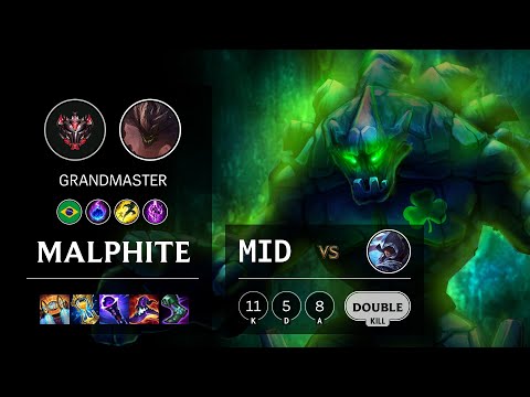 Malphite Mid vs Talon - BR Grandmaster Patch 11.11