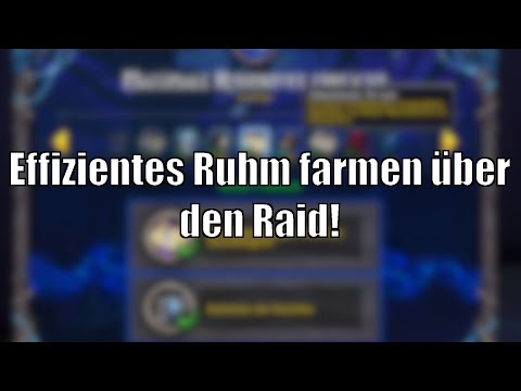 Effizient Ruhm farmen in Patch 9.2.5: Der Raid macht's möglich - sogar der LFR!