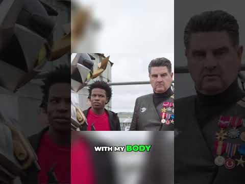 Your Kids or the Robot?🤖 Silver Rangers’ Sacrifice⚡ Power Rangers Beast Morphers #Shorts