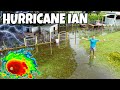 My Entire FARM Is FLOODED From Hurricane Ian Scary