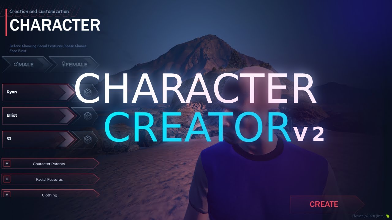 STG CharacterCreatorV2 ESX - QB thumbnail 3