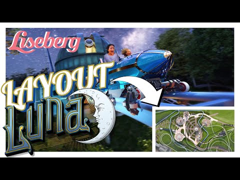 Liseberg New Rollercoaster - LUNA LAYOUT