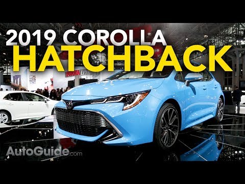 2019 Toyota Corolla Hatchback First Look - 2018 New York Auto Show