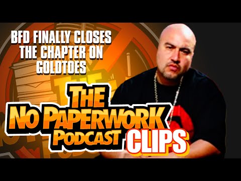 BFD FINALLY CLOSES THE CHAPTER ON GOLDTOES