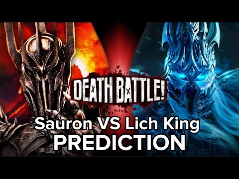 Sauron VS Lich King (LotR VS WoW) | DEATH BATTLE! (PREDICTION)