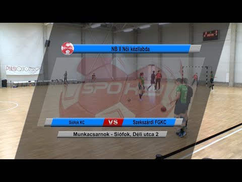 Siófok KC-Szekszárdi FGKC KÉZILABDA NB II Női-E csoport