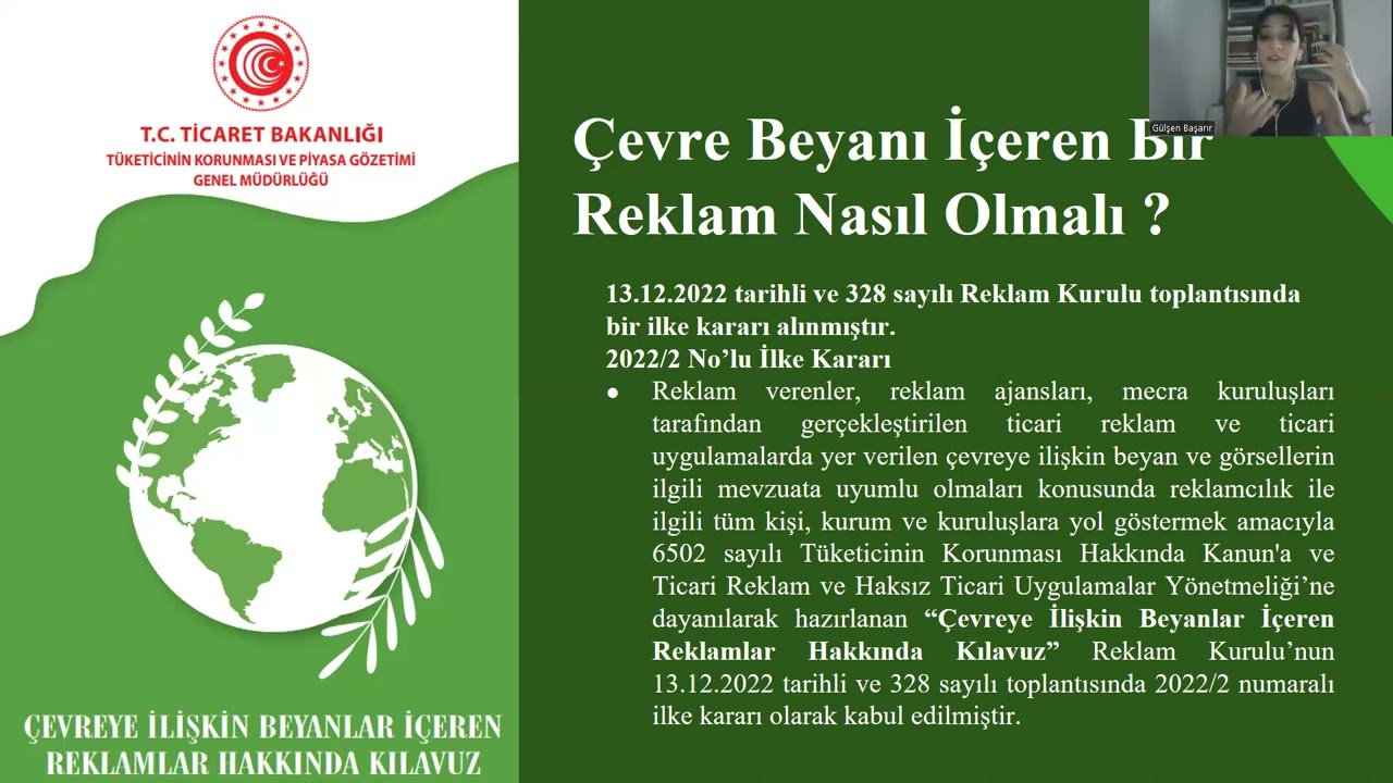 Reklam Kurulu Kararları-7: Çevre dostu beyanı içeren tanıtımlar