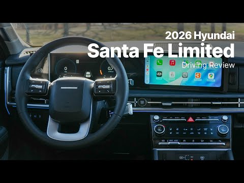 2026 Hyundai Santa Fe | Limited Trim | Driving Review
