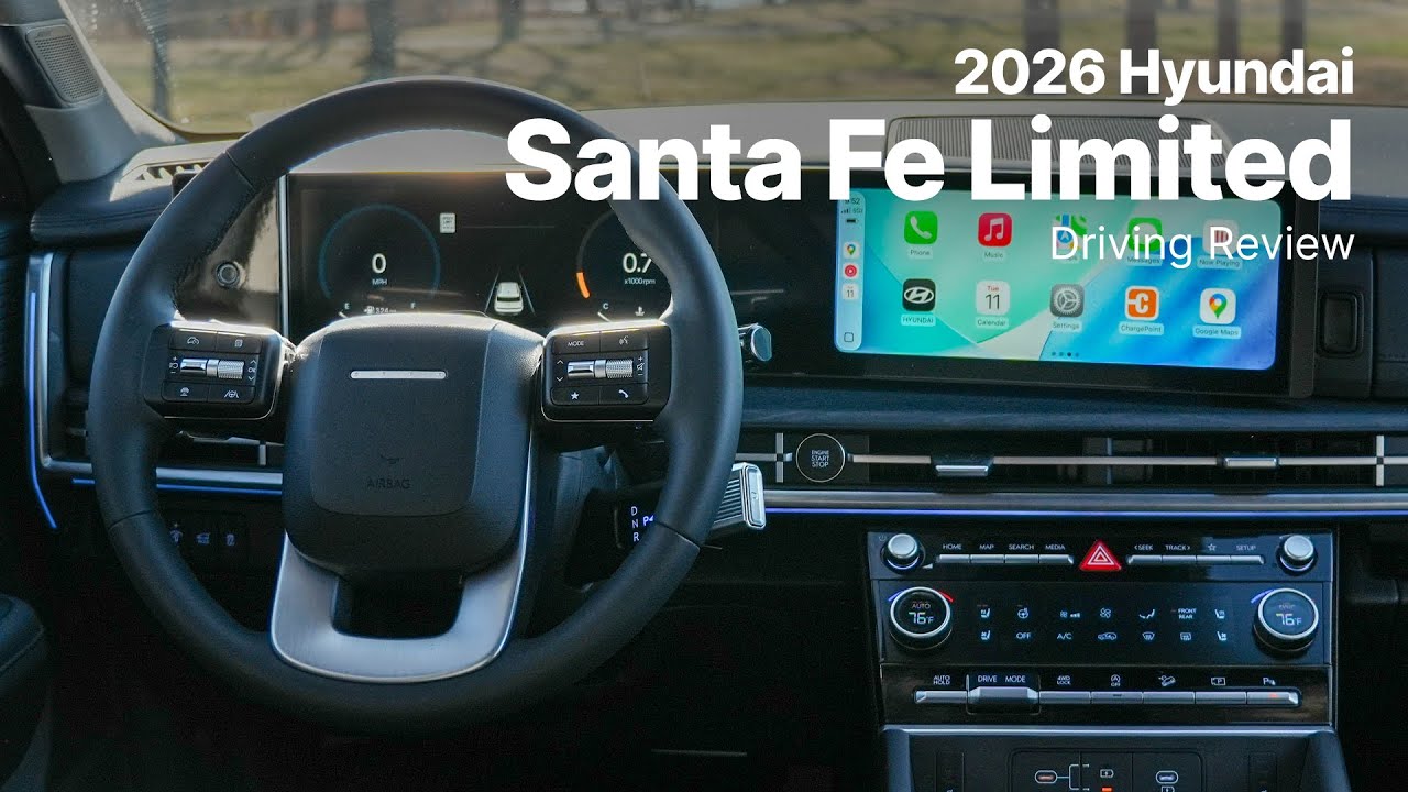 2026 Hyundai Santa Fe | Limited Trim | Driving Review