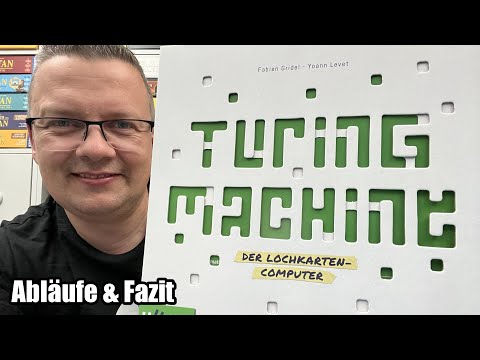 Turing Machine (Scorpion Masque / Huch!) - analog computer with punch cards as a game