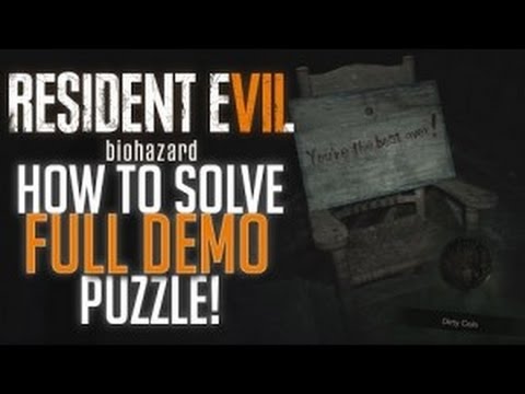 Resident Evil 7 Full Demo| Dummy Finger Puzzle Solved