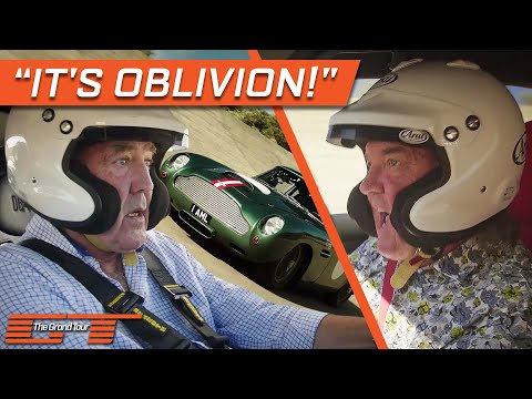 James May Races Clarkson on the Steepest Banked Track in Europe | The Grand Tour