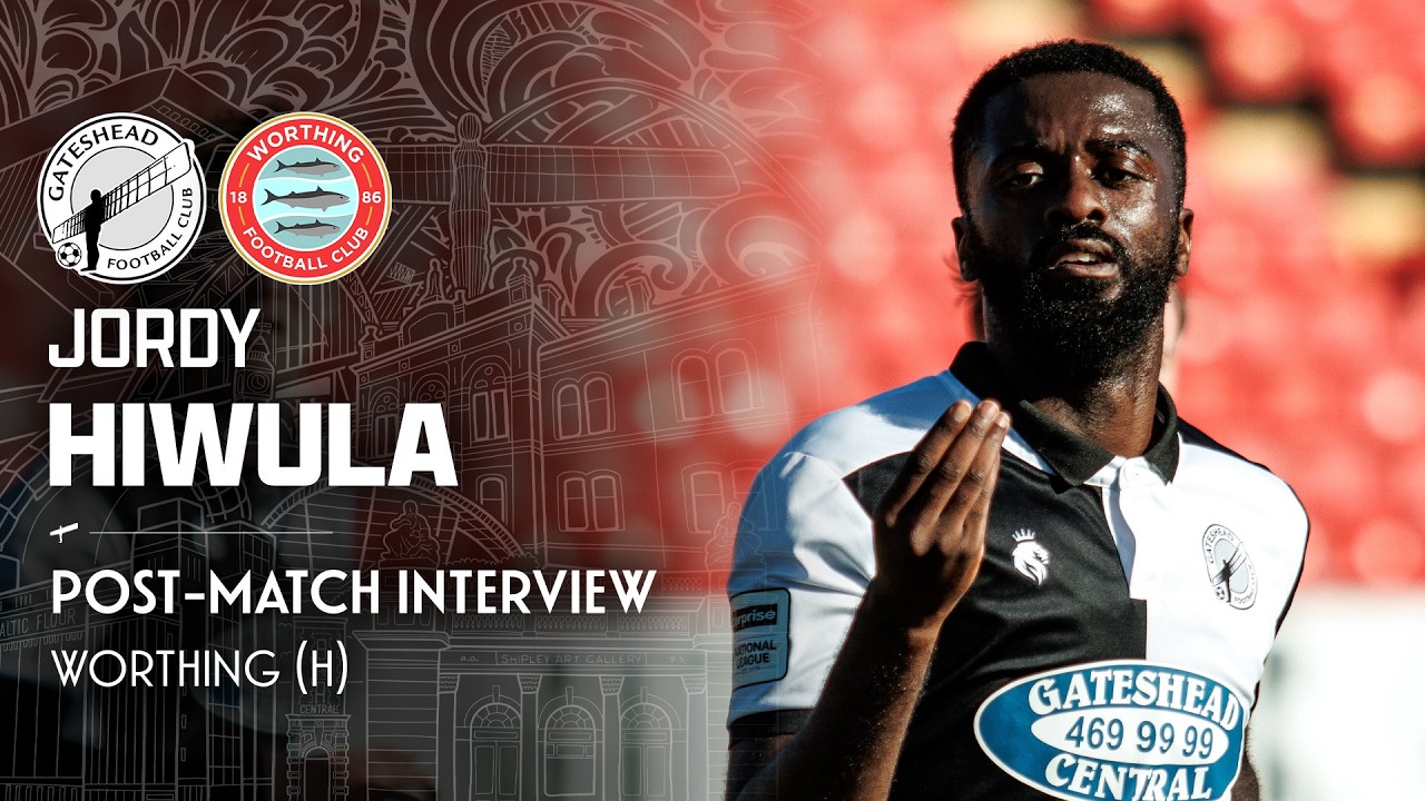 💬 “Fans are always with us” | Jordy Hiwula post-Worthing (H) | POST-MATCH