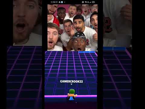 STUMBLE GUYS PLAYER MET WITH MR BEAST