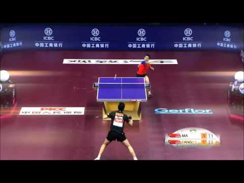Table Tennis Star Point 2015 - Ma Long vs Fang Bo