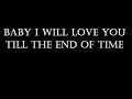 Mariah Carey - Till The End Of Time Lyrics