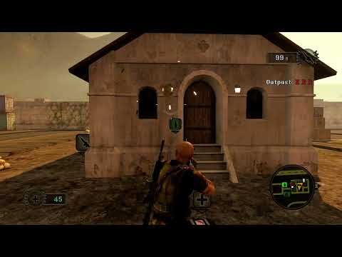 Mercenaries 2: World in Flames. Universal Petroleum Maracaibo outpost 2. Part 10