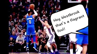 NBA Softest Flagrant Fouls Compilation