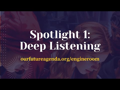 Engine Room Spotlight 1: Deep Listening