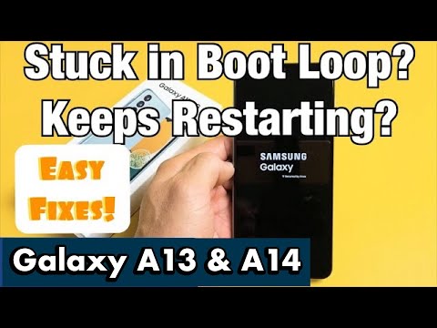 Galaxy A13 & A14: Stuck in Boot Loop, Keeps Restarting Over & Over Again? Easy Fixes!
