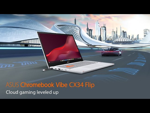 ASUS Chromebook Vibe CX34 Flip CX3401FBA-N90030 Intel Core i5-1235U/8GB/256GB SSD/14" Táctil video
