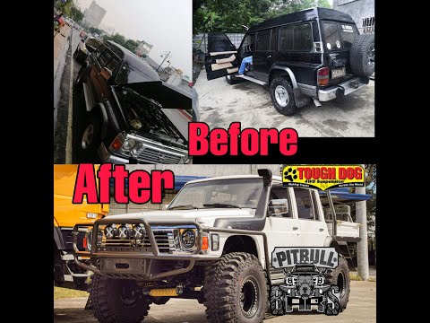 Nissan Patrol GQ TD42 4door UTE / review / Not your Ordinary setup / Pitbullbars4x4