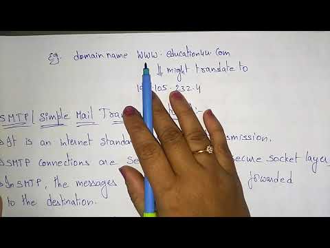 application layer protocols | DNS and SMTP | Networking | Bhanu Priya