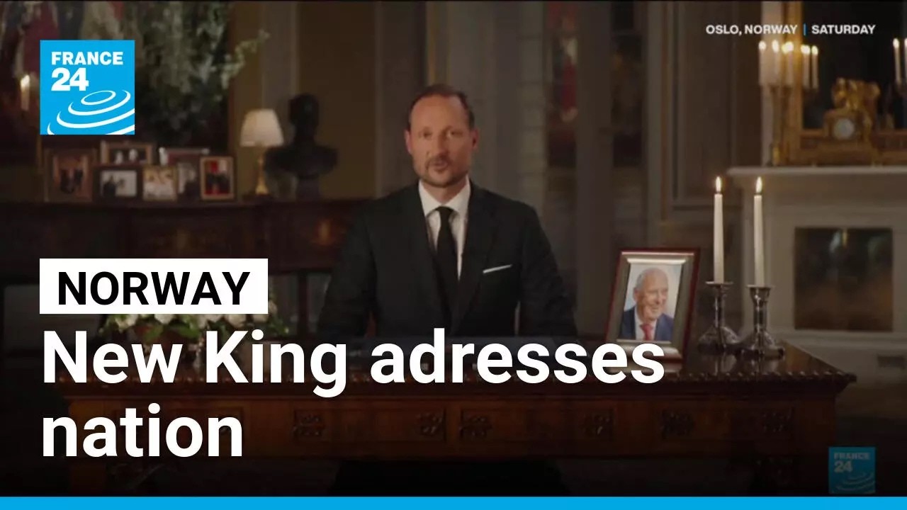 Norway’s New King breaks silence after father’s death • FRANCE 24 English