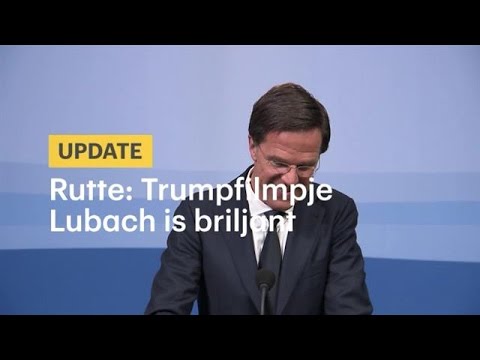 Premier bedankt Lubach voor Trumpfilmpje - RTL NIEUWS