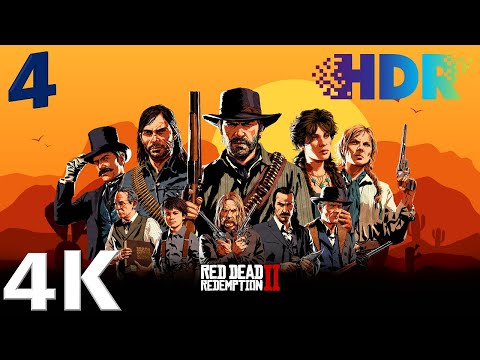 Red Dead Redemption 2 Walkthrough Gameplay Part 4 [4K HDR RTX 2080Ti] - no commentary