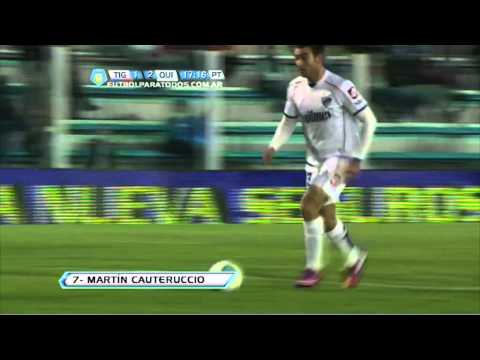 Gol de Cauteruccio. Tigre 1 Quilmes 2. Fecha 19. Torneo Final 2013