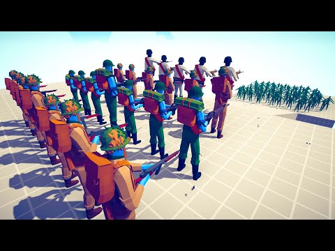 100x ZOMBIES vs ARMY SOLDIERS 🧟‍♂️🧟‍♂️🧟‍♂️ | Totally Accurate Battle Simulator TABS
