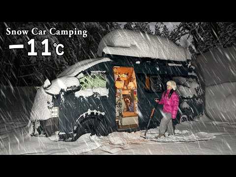 -11 Grad. 30 Stunden Fahrverbot. Lebensgefährliche Fahrt im Schnee.