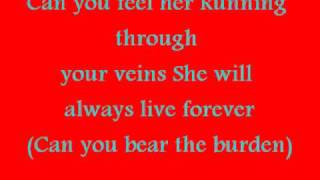 atreyu- her portrait in black lyrics