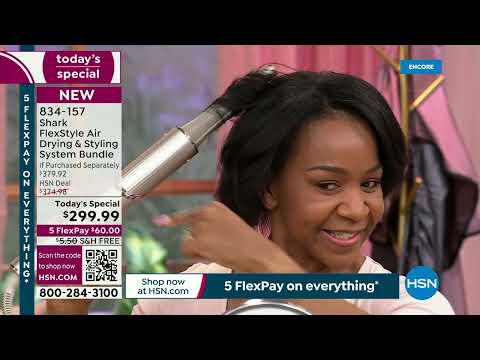 HSN | Haircare Solutions Celebration- Shark Flexstyle Tool 07.01.2023 - 04 AM