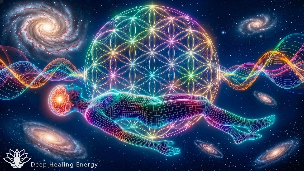 432Hz + 963Hz Deep Sleep Therapy | Full Body Awakening & Brain Regeneration | Fall Asleep Instantly