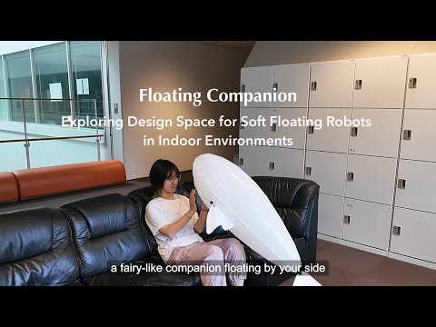 Robot flottant inspiré de Tinker Bell et Mew, une nouvelle vision de la compagnie robotique domestique