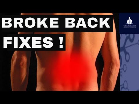 How to fix a broken back - Vertebral Compression Fractures & Other Issues