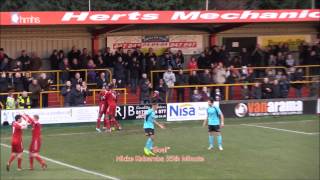 preview picture of video 'Hemel Hempstead Town v Havant & Waterlooville, 2014/15'