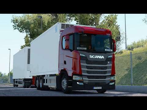 ETS2 1.35 Scania S450  Pescara - Venice