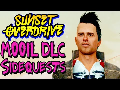 SUNSET OVERDRIVE Mooil DLC BOTH SIDE MISSIONS Gameplay Part 6