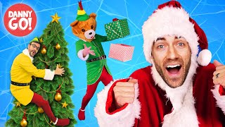 &quot;Santa Freeze Dance!&quot; 🎅🏼❄️ /// Danny Go! Christmas Songs for Kids