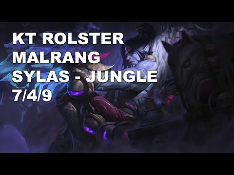 KT Rolster Malrang Jungle Sylas vs Nidalee - KR Challenger Patch 10.9