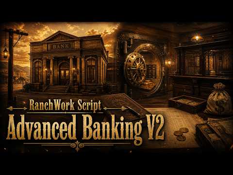 Ranchwork Script Advanced Banking V3 Redm Vorp Banking System