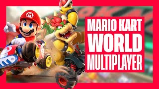 Mario Kart World Multiplayer getest op de MSI MPG 321 CURX