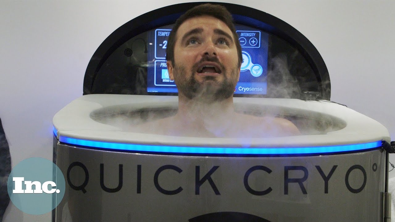 We Test Freezing Cryotherapy: -292º For 3 Minutes | Inc. - YouTube